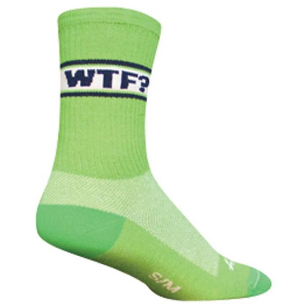 SOCKGUY进口代理批发 SOCKGUY 6 英寸 Wtf？圆领袜