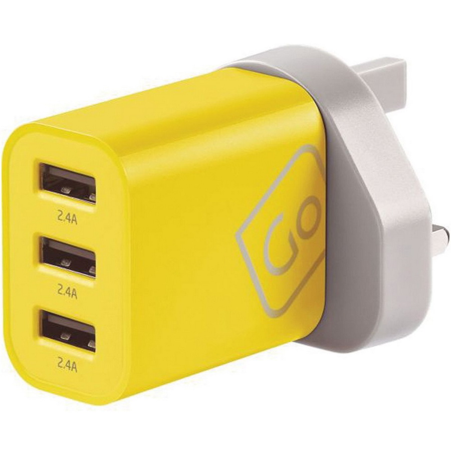 酷牌库|商品详情-Go Travel进口代理批发 Go Travel 369692 全球 3 端口 USB-A 充电器