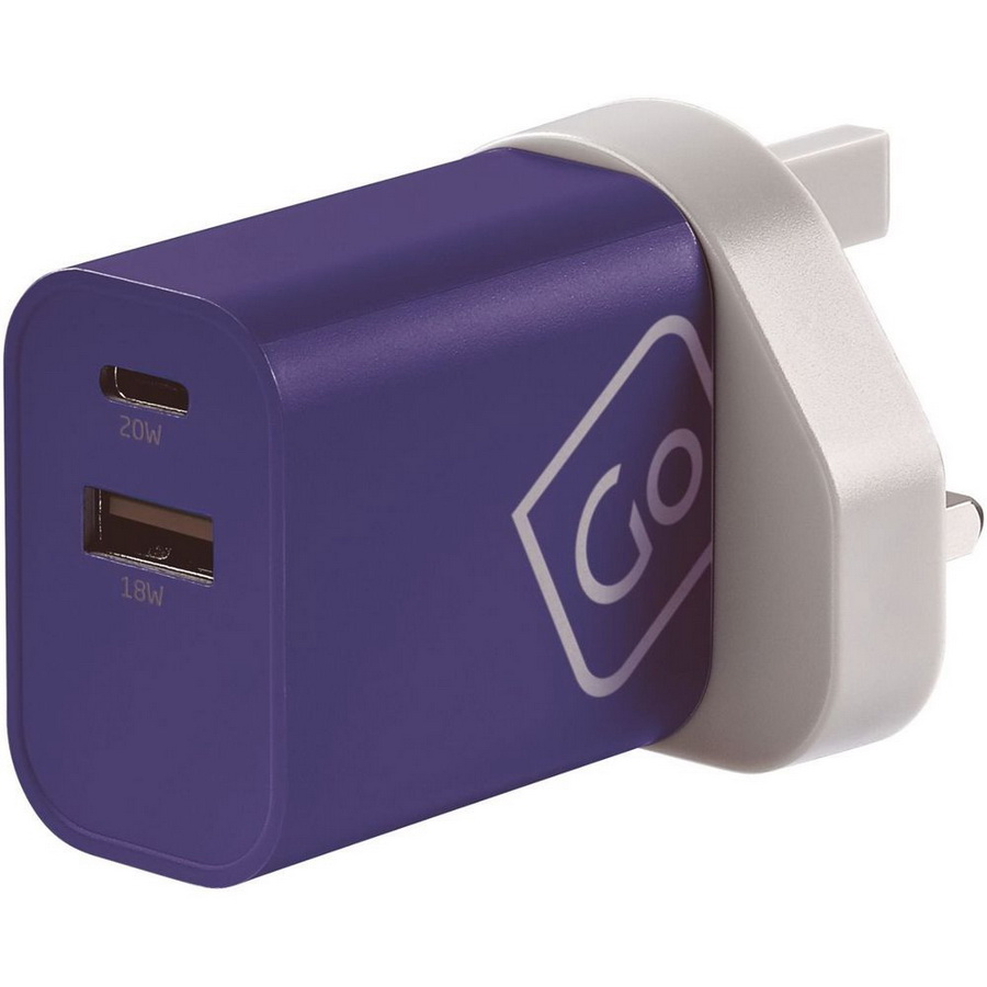 酷牌库|商品详情-Go Travel进口代理批发 去旅行 369693 全球 USB-A &amp; USB-C 充电器