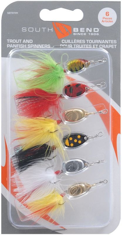 South Bend® SBTRTPF - Trout & Panfish Spinner Fly Lure Kit