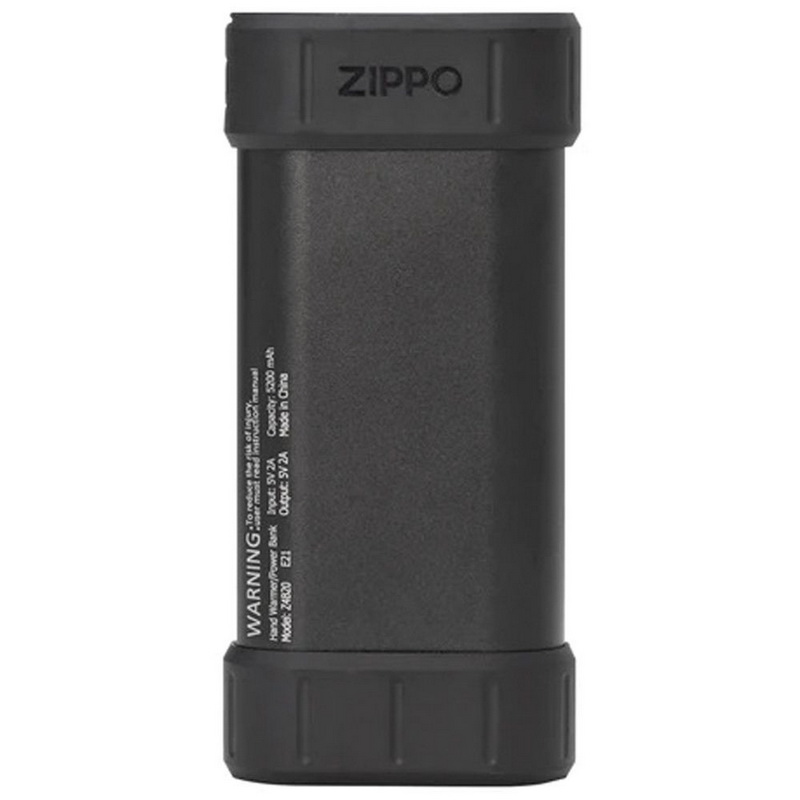 酷牌库|商品详情-Zippo进口代理批发 Zippo 40633 Heatbank 6 Pro 可充电暖手宝 - 黑色