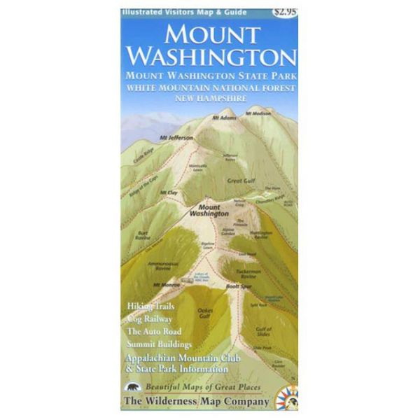 Wilderness Map进口代理批发 荒野地图 0-9785932-0-0 华盛顿山地图和指南