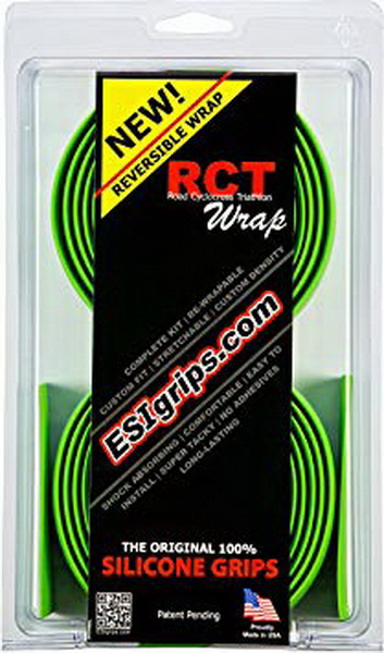 酷牌库|商品详情-ESI Grips进口代理批发RWGRN Road“ Rct Wrap”，134-176克-绿色
