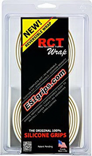 酷牌库|商品详情-ESI Grips进口代理批发RWWHT Road“ Rct Wrap”，134-176克-白色