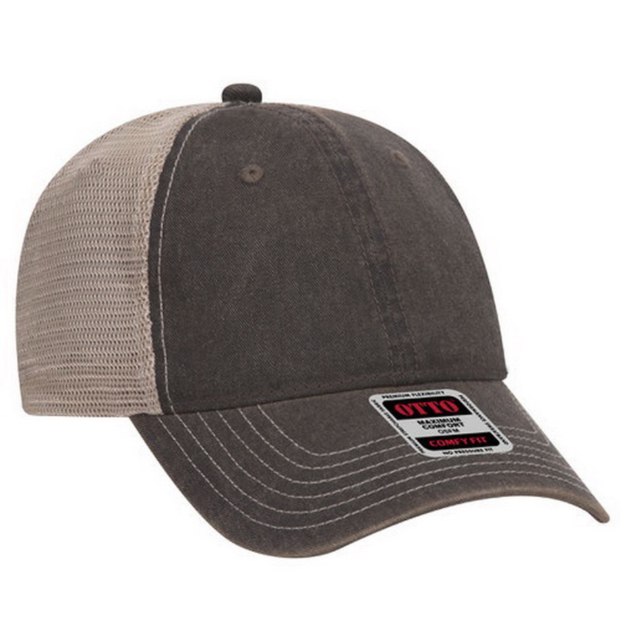 Otto Cap Mossy Oak 6 Panel Superior Polyester Twill Baseball Cap | Mo3 - Obsession | (Bulk)