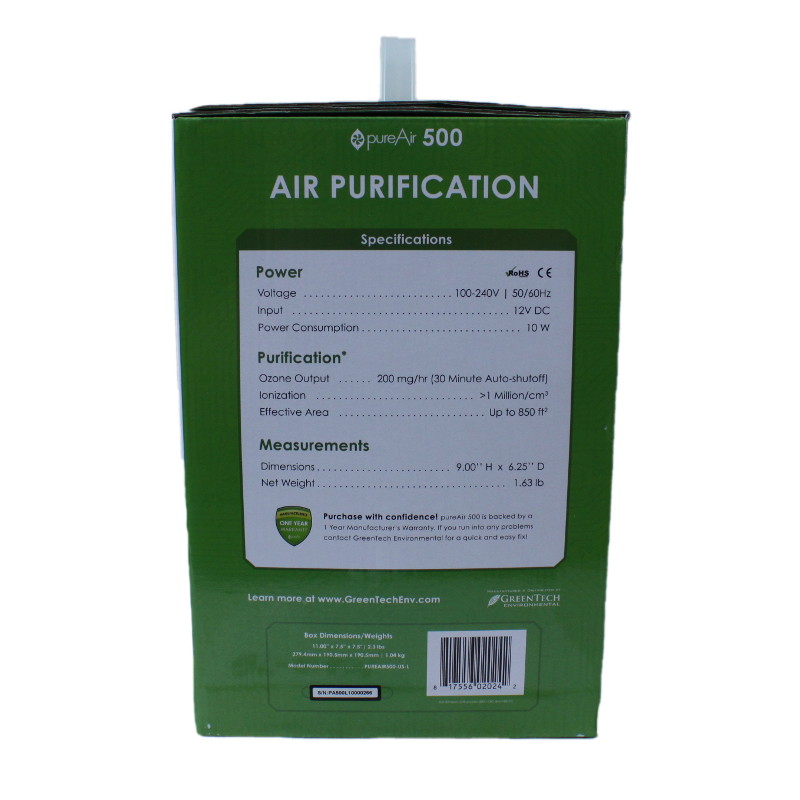 酷牌库|商品详情-Greentech进口代理批发 绿科PAIR500空气净化器、Pureair 500空气净化器