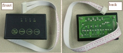 Heat Surge 30000587 Circuit Board Touch Key Pad W//Cover No Ir Sensor