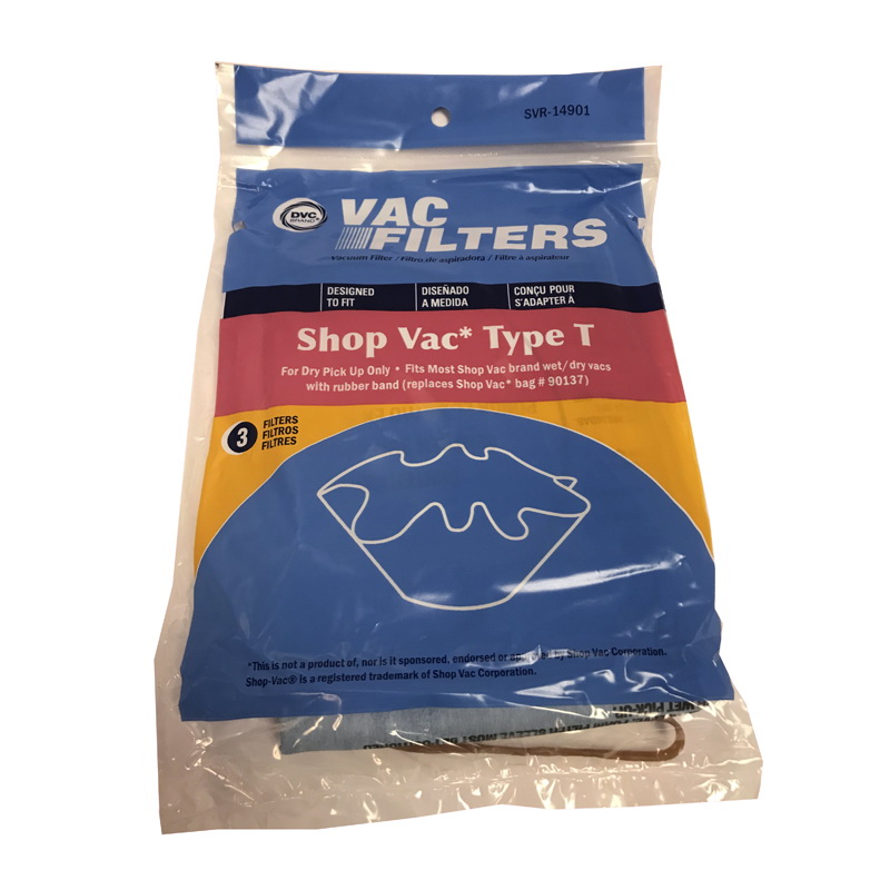 酷牌库|商品详情-Shop Vac进口代理批发 Shop Vac FI-372A 过滤器，DVC ShopVc 扁平/干式 P/UW/ 环型 T 3 件装