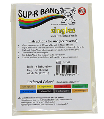 酷牌库|商品详情-Sup-R Band进口代理批发 Sup-R 带，不含乳胶，5 英尺