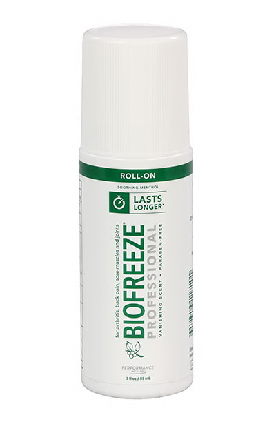 Biofreeze进口代理批发 Biofreeze 11-1032-1 专业乳液 - 3 盎司走珠