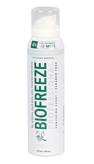 Biofreeze进口代理批发 Biofreeze 11-1037-1 专业 CryoSpray - 4 盎司患者尺寸