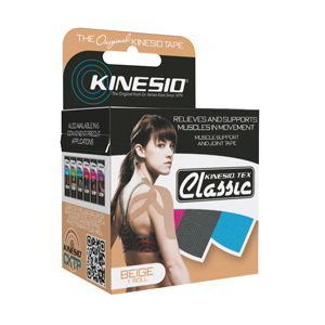 Kinesio进口代理批发 Kinesio 24-4890-6 Kinesio 胶带，Tex Classic，2 英寸 X 4.4 码，米色，6 卷