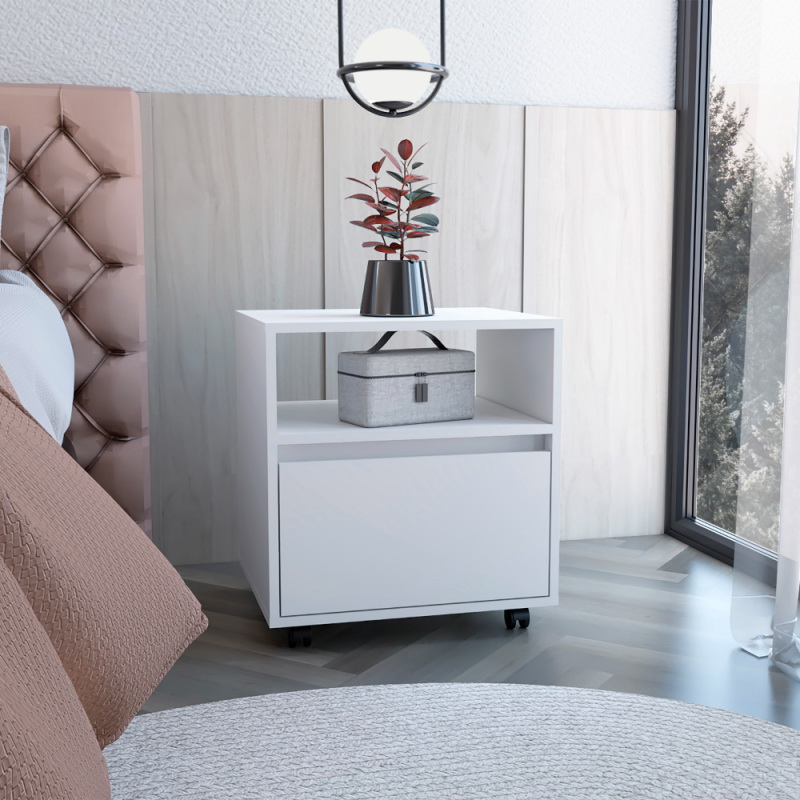 Glory Furniture Louis Phillipe G3190-N Nightstand , White