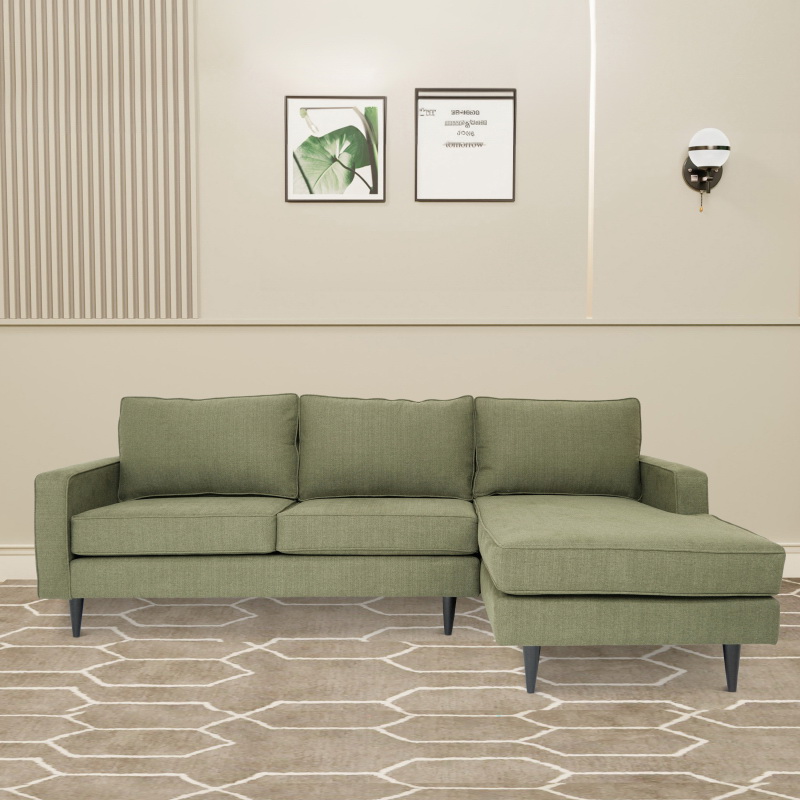 Green L Shaped Sectional Sofas For