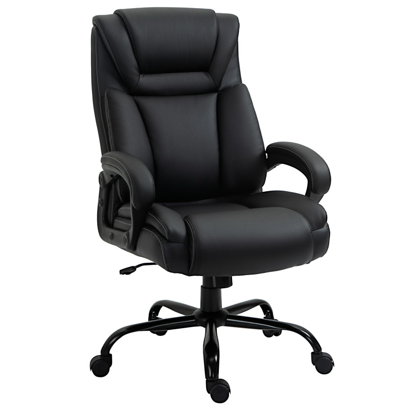 Vinsetto Office Chair Ergonomic Desk Chair With Rotate Headrest