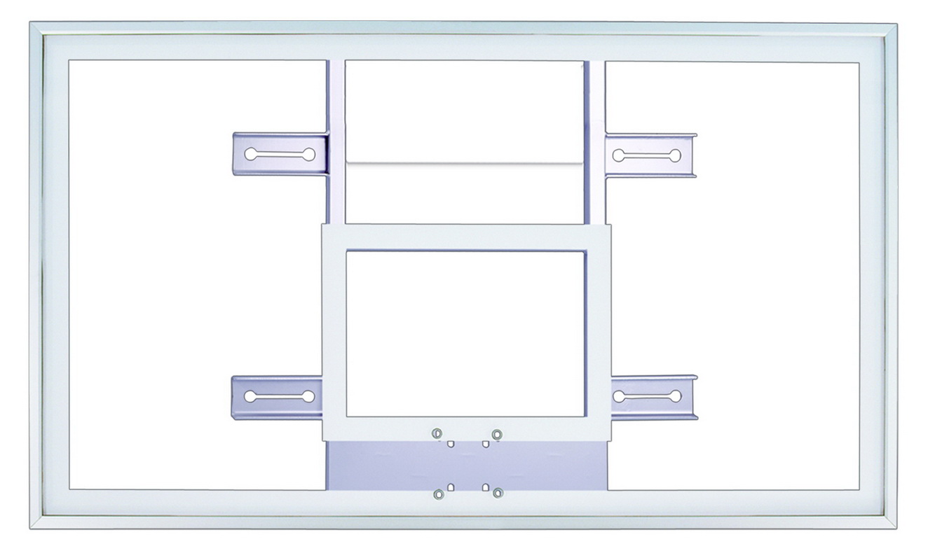 First Team进口代理批发 First Team FT222H 42"X72"（1/2" 厚）带框亚克力篮板，带 FT42-HFM