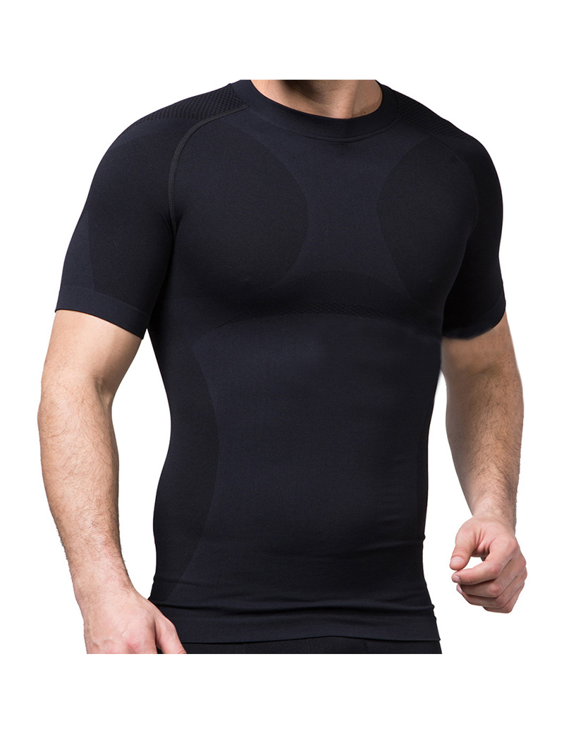 TOPTIE Men's Compression Undershirt, Short Sleeve Slimming Body Shaper  Sale, Reviews. - Opentip