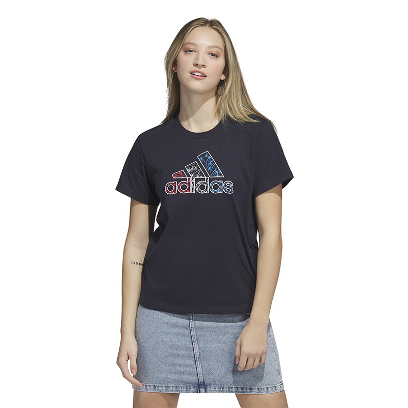 Adidas IK9295 Americana Graphic Tee W Legend Ink