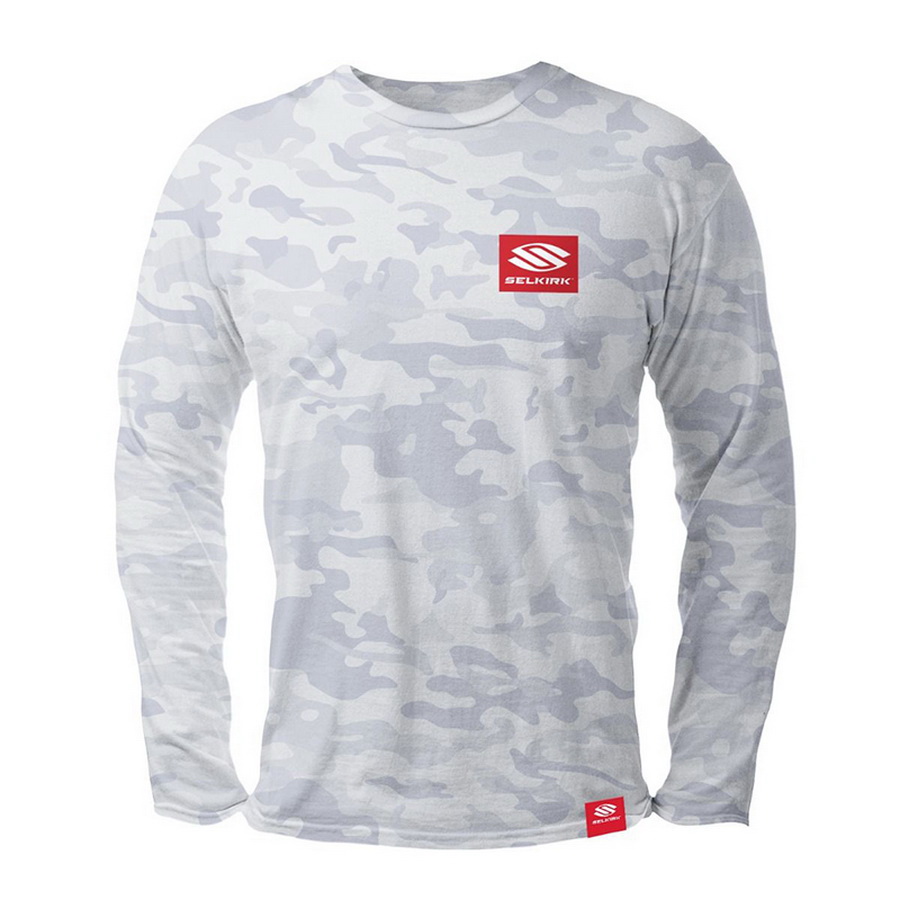 Selkirk RL-CM-WH-M-LS Red Label Camo Long Sleeve (M)(White) Sale, Reviews.  - Opentip