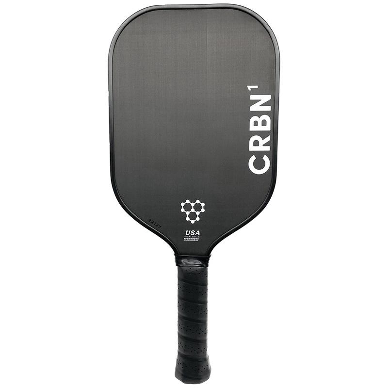 Crbn Pickleball进口代理批发 Crbn 匹克球 CRBN116W CRBN1 匹克球桨 4.375 英寸（16 毫米）（黑色/白色）