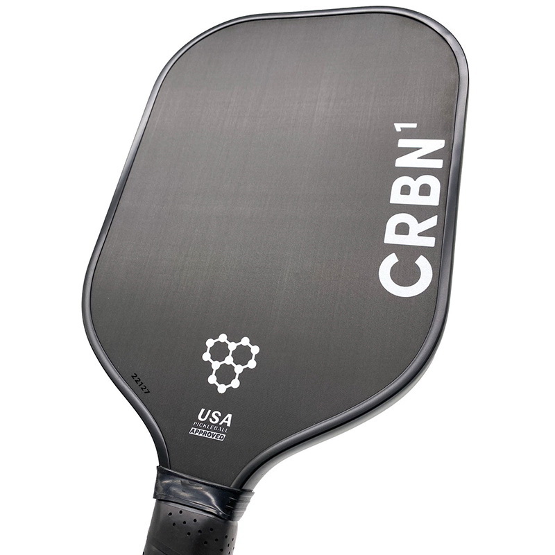 酷牌库|商品详情-Crbn Pickleball进口代理批发 Crbn 匹克球 CRBN116W CRBN1 匹克球桨 4.375 英寸（16 毫米）（黑色/白色）