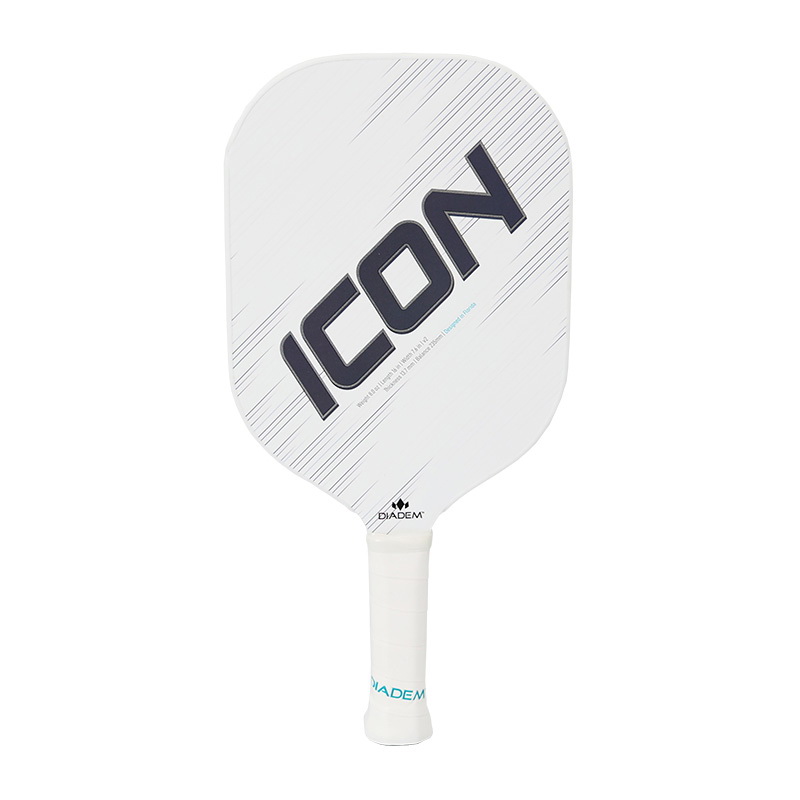 Diadem进口代理批发 Diadem ICON-V2-WHT Icon V2 标准匹克球拍（白色）