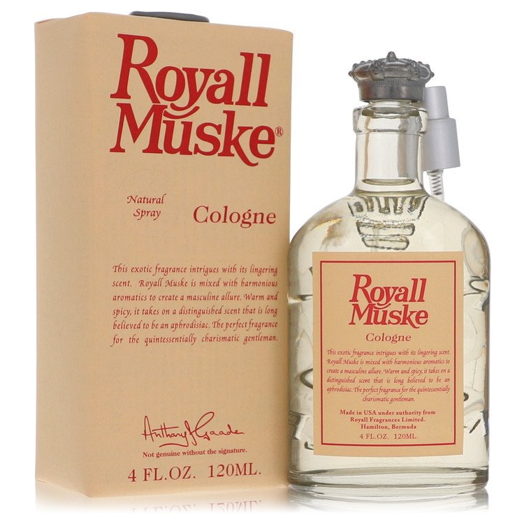 Royall Fragrances进口代理批发 ROYALL MUSKE by Royall Fragrances 401210 通用乳液 / 古龙水 4 盎司