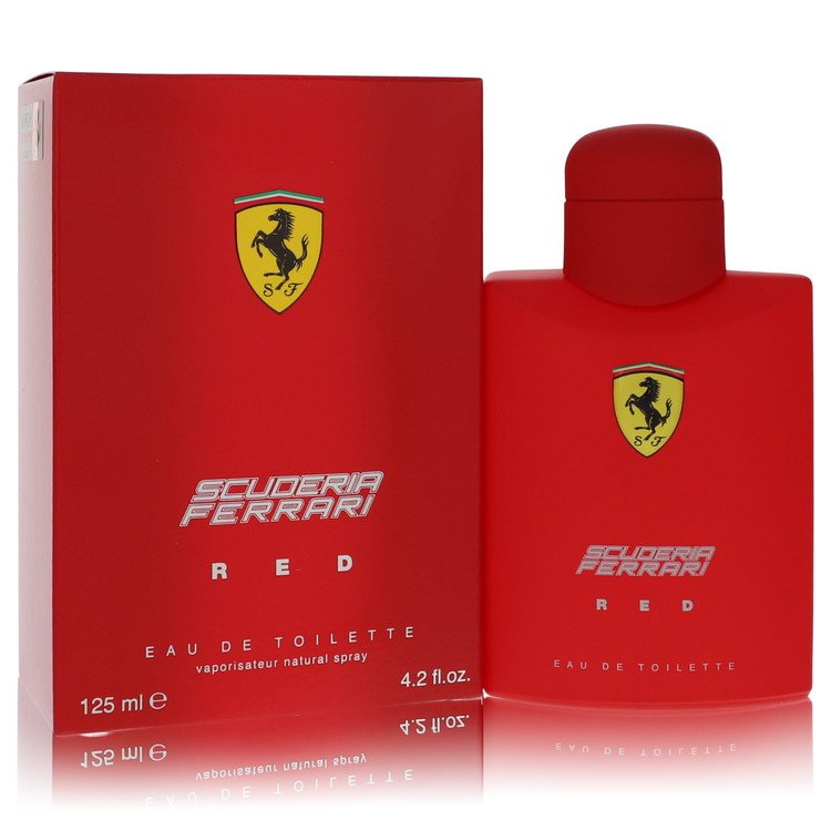 Ferrari进口代理批发 Ferrari 501118 淡香水喷雾 4.2 盎司，男士用