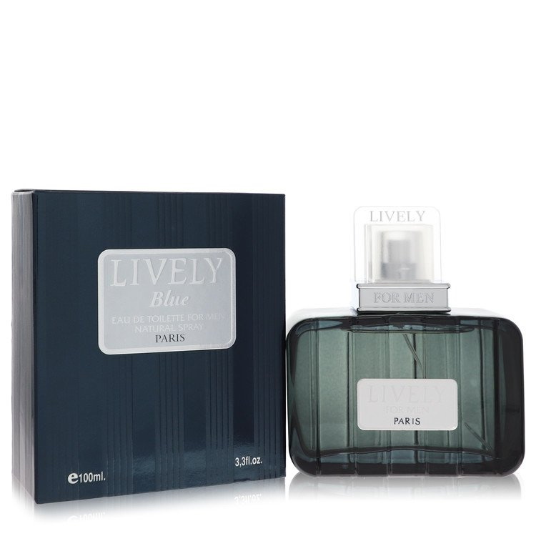 Parfums Lively进口代理批发 Lively Blue By Parfums Lively 548772 淡香水喷雾 3.3 盎司