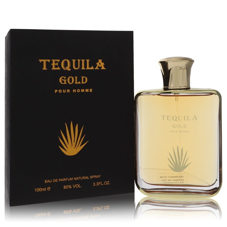 Tequila Perfumes进口代理批发 龙舌兰香水男士黄金龙舌兰酒 559936 淡香精喷雾 3.3 盎司