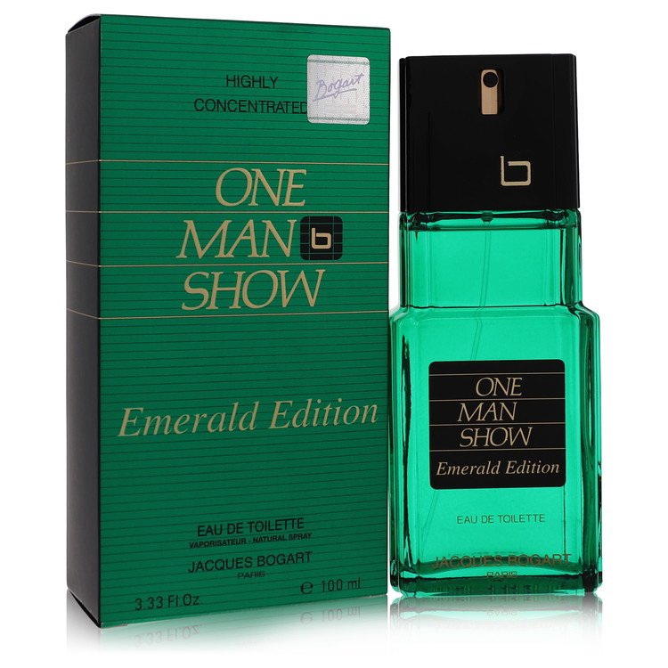 Jacques Bogart进口代理批发 One Man Show Emerald by Jacques Bogart 560602 淡香水喷雾 3.4 盎司