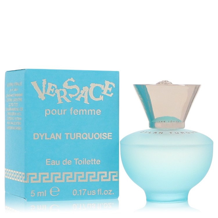 Versace进口代理批发 Versace Pour Femme Dylan 绿松石色香水 560607 迷你淡香水 0.17 盎司