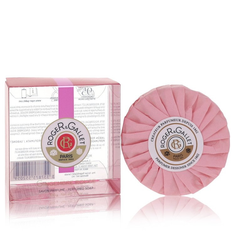 Roger & Gallet进口代理批发 Roger & Gallet 罗杰 & Gallet 红姜肥皂 560700 3.5 盎司