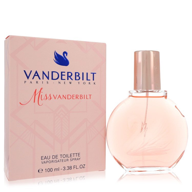 Gloria Vanderbilt进口代理批发 Miss Vanderbilt by Gloria Vanderbilt 560970 淡香水喷雾 3.3 盎司