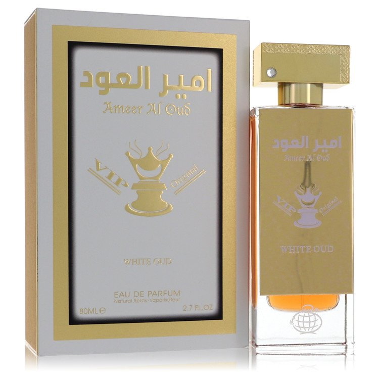 Fragrance World进口代理批发 Ameer Al Oud VIP Original White Oud by Fragrance World 561793 淡香精喷雾（男女通用）2.7 盎司