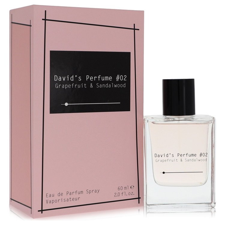 David Dobrik进口代理批发 David's Perfume #02 葡萄柚和檀香 by David Dobrik 562081 淡香精喷雾（男女通用）2.0 盎司