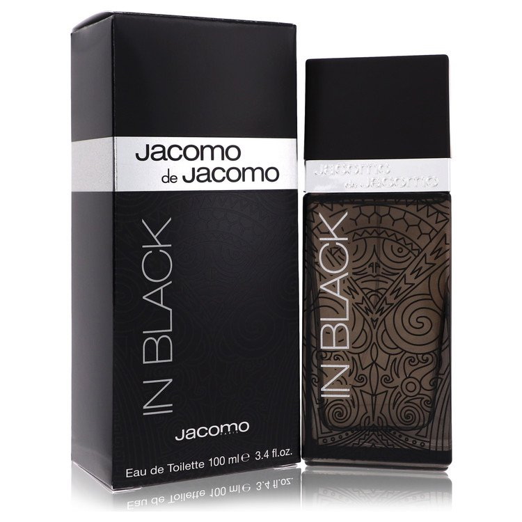 Jacomo进口代理批发 Jacomo De Jacomo In Black by Jacomo 562457 淡香水喷雾 3.4 盎司