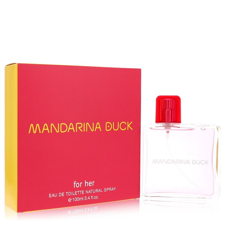 Mandarina Duck进口代理批发 Mandarina Duck For Her by Mandarina Duck 563635 淡香水喷雾 3.4 盎司