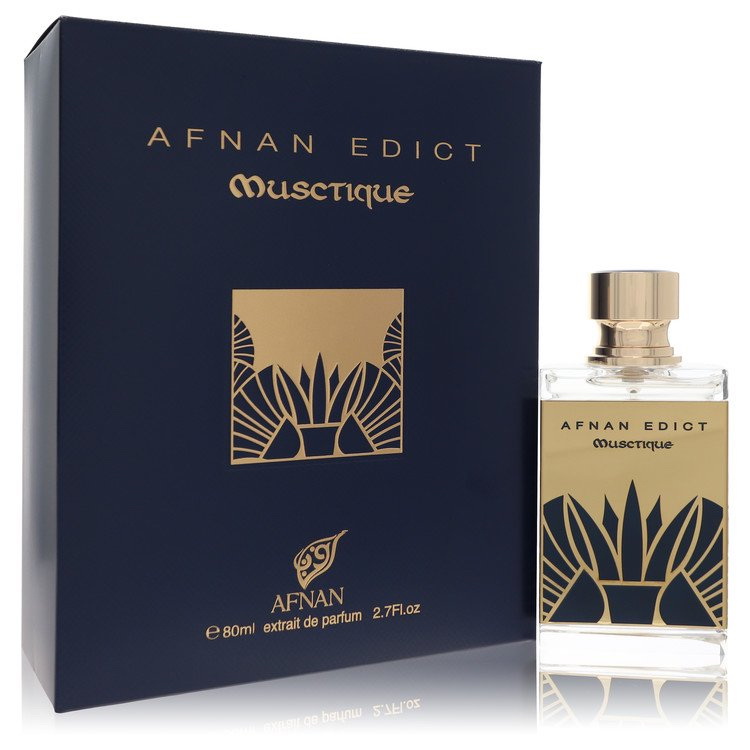 afn进口代理批发 Afnan Edict Mustique by afn 564366 Extrait De Parfum Spray（中性）2.7 盎司