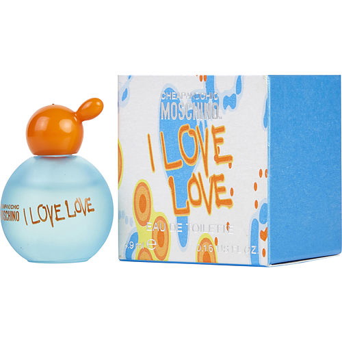 Moschino进口代理批发 I LOVE LOVE by Moschino 淡香水 0.16 盎司迷你女式