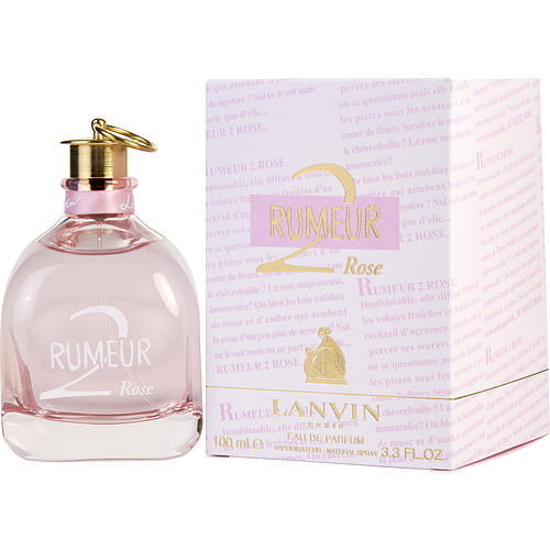 Lanvin进口代理批发 RUMEUR 2 ROSE by Lanvin 女士香水喷雾 3.3 盎司