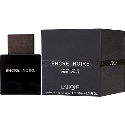 Lalique进口代理批发 Encre Noire Lalique 莱俪男士淡香水喷雾 3.3 盎司