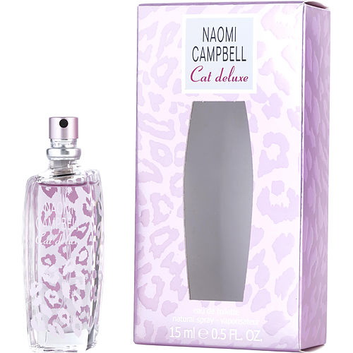 Naomi Campbell进口代理批发 Naomi Campbell Cat Deluxe By Naomi Campbell 淡香水喷雾 0.5 盎司，女式