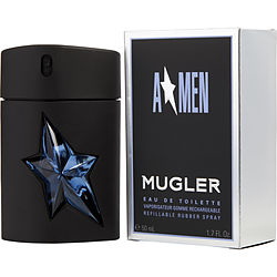 Thierry Mugler进口代理批发 ANGEL by Thierry Mugler 男士香水喷雾橡胶瓶可再填充 1.7 盎司