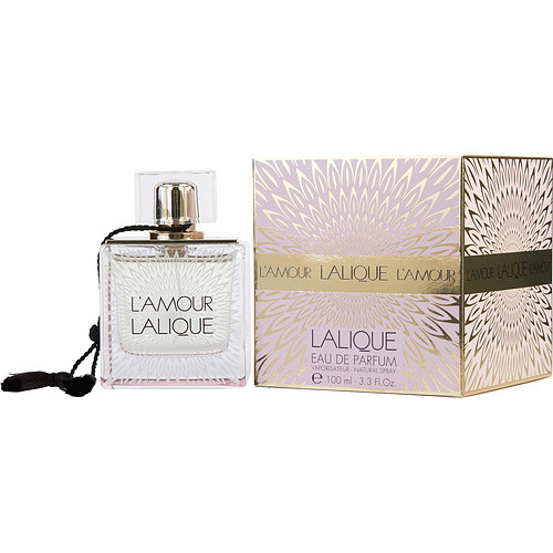 Lalique进口代理批发 L'Amour Lalique 莱俪女士淡香精喷雾 3.3 盎司