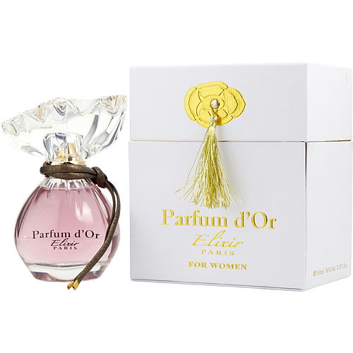 Kristel Saint Martin进口代理批发 PARFUM D'OR ELIXIR by Kristel Saint Martin 女士香水喷雾 3.3 盎司