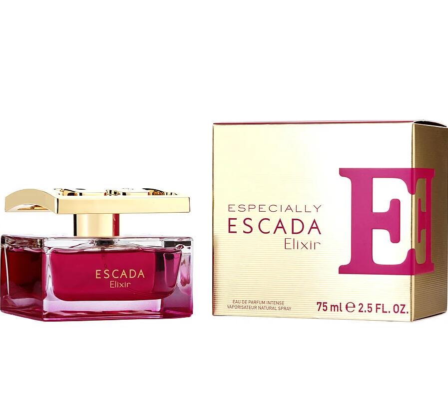 Escada进口代理批发 Escada 尤其是 Escada Elixir 爱斯卡达淡香水浓烈喷雾 2.5 盎司，适合女士