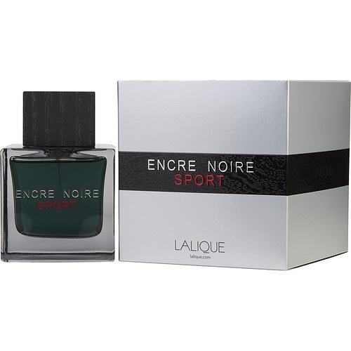 Lalique进口代理批发 Encre Noire Sport Lalique 莱俪男士淡香水喷雾 3.3 盎司