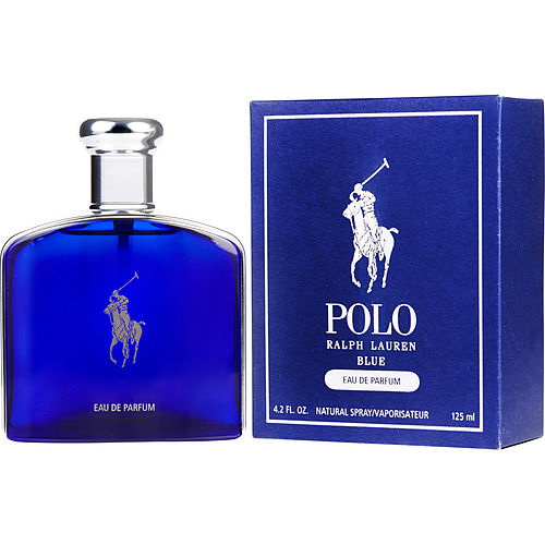 RalphLauren进口代理批发 Ralph Lauren 蓝色 Polo 男士香水喷雾 4.2 盎司