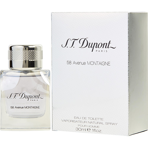 St Dupont进口代理批发 St Dupont 58 Avenue Montaigne By St Dupont 淡香水 1 盎司，男士